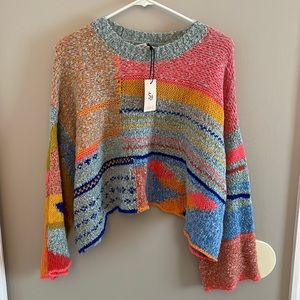 Sincerely Jules cropped knitted sweater